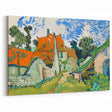 Impressionist Village Wall Art - Street in Auvers by Van Gogh