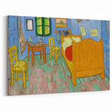 Impressionist Interior Wall Art - The Bedroom by Van Gogh