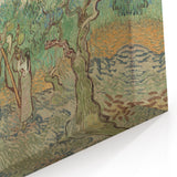 Impressionist Olive Grove Wall Art - The Olive Orchard by Van Gogh