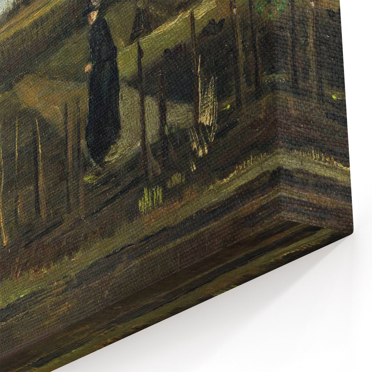 Impressionist Garden Wall Art - Parsonage Garden at Nuenen by Van Gogh
