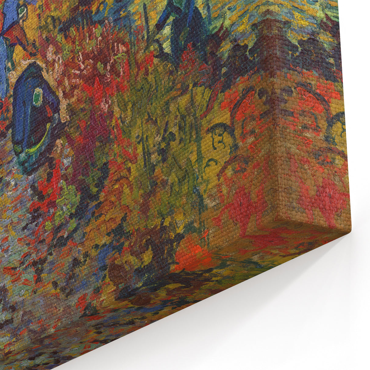 Impressionist Vineyard Wall Art - The Red Vineyard by Van Gogh