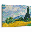 Impressionist Landscape - Wheat Field with Cypresses Van Gogh Art