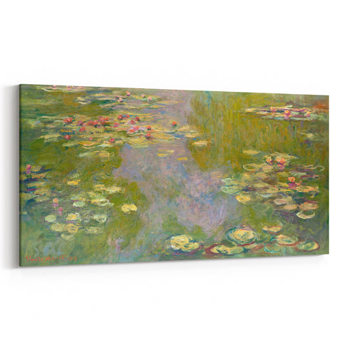 Claude Monet Prints - Water Lilies Impressionism Wall Art