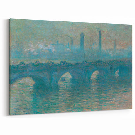 Claude Monet Prints - Waterloo Bridge Impressionist Wall Art