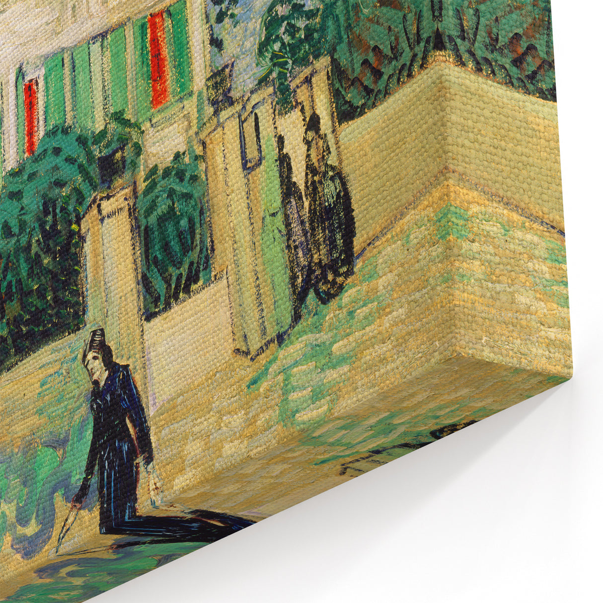Impressionist Landscape - White House at Night Van Gogh Print