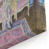Refined Impressionist Interior – Frieseke’s Elegant Sofa Scene