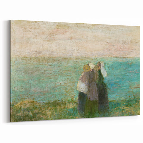Peaceful Impressionist Landscape – Toorop’s Women by the Sea