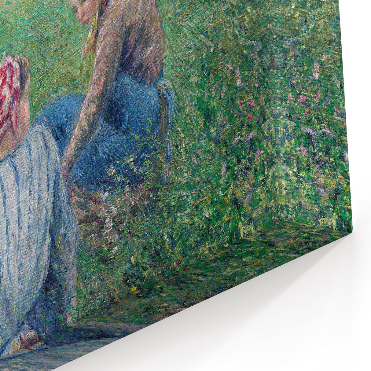 Tranquil Impressionist Landscape – Pissarro’s Peasant Girls Resting
