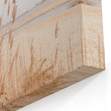 Golden Dune Grasses - Relaxing Summer Scenery Canvas