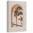 Summer Wall Art – Tropical Palm Sunset Canvas Print