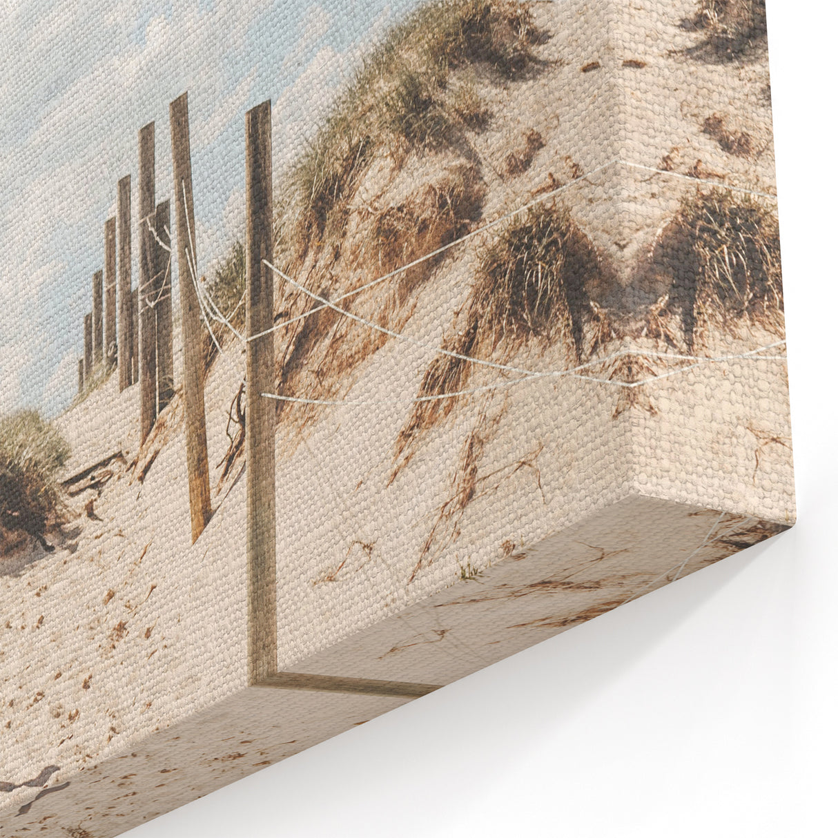 Beach Decor Prints – Sandy Path Coastal Canvas Art