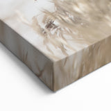 Floral Summer Art – Golden Summer Grass Nature Canvas