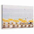Summer Landscape Art – Wooden Boardwalk to Beach Canvas