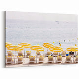 Summer Landscape Art – Wooden Boardwalk to Beach Canvas