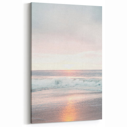 Beach Decor Prints - Crystal Clear Water with Sunlit Patterns