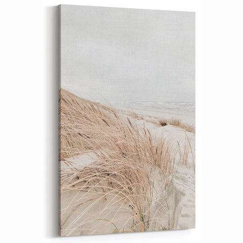 Summer Vibes Print - Coastal Sand Dunes Beach Art