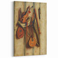 Baroque and Rococo Wall Art | Antique Musical Instruments Still Life