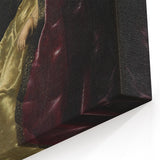 Baroque Art Print - Golden Elegance and Mystery in a Dim Setting