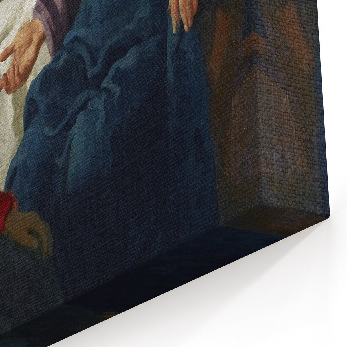 Historical Baroque Art Print - Timeless Classic Scene Wall Décor