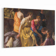 Baroque Art Print - Classic Scene with Elegant Figures and Warm Tones