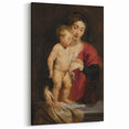 Baroque Art Madonna and Child Portrait - Classic Religious Art