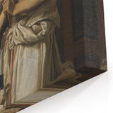 Baroque Art of Saint in Prayer with Crucifix - Classic Prints