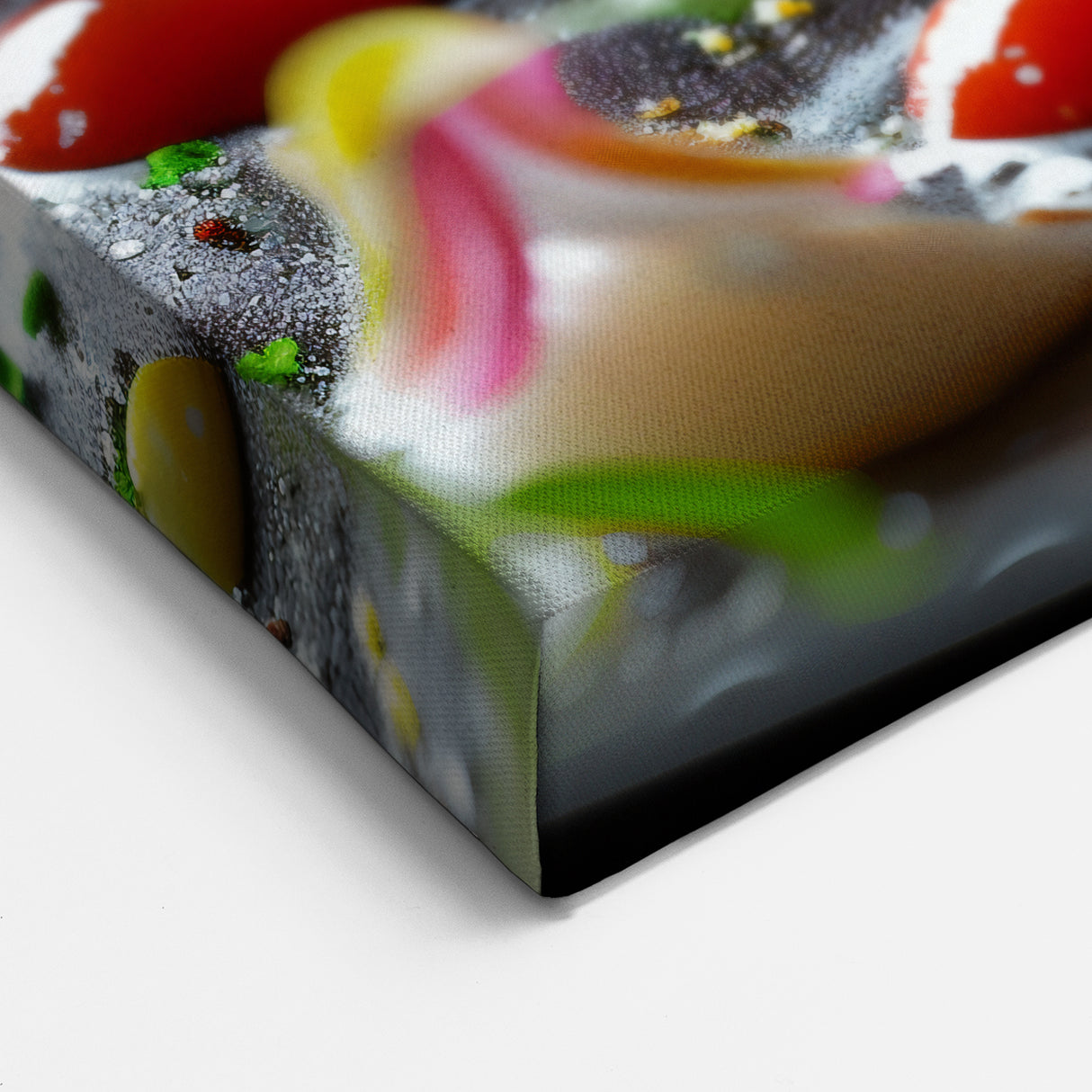 Gourmet Salmon Dishes Wall Art – Modern Kitchen Wall Decor for Food Lovers