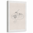 Minimalist Cheese Board Wall Art – Modern Kitchen and Dining Room Decor