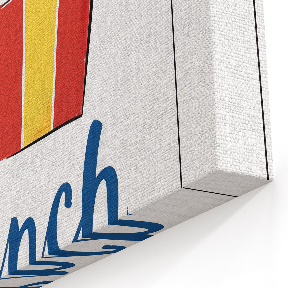 French Fries Dishes Wall Art - Perfect Kitchen and Dining Room Decor