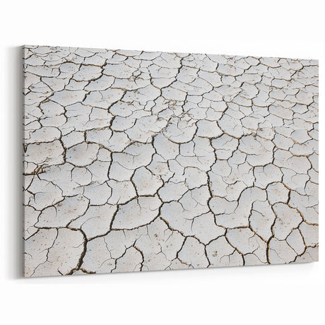 Cracked Desert Landscape Wall Art - Stunning Desert Canvas Prints