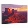 Monument Valley Sunrise Wall Art - Stunning Desert Landscape Prints