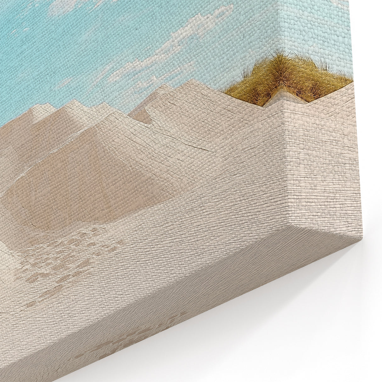 Rolling Sand Dunes Wall Art - Serene Desert Landscape Canvas Prints