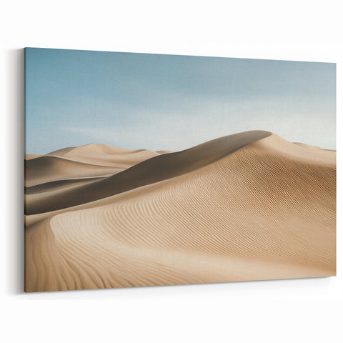 Sand Dunes Canvas Prints - Elegant Desert Landscape Photography