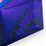 Full Moon Over Lavender Fields – Countryside Fields Wall Hanging