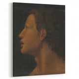 Neoclassical Art Print - Profile Study from Three Graces Teaching Cupid