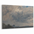 Classic Romantic Paintings - Cloudy Sky Study Canvas Art