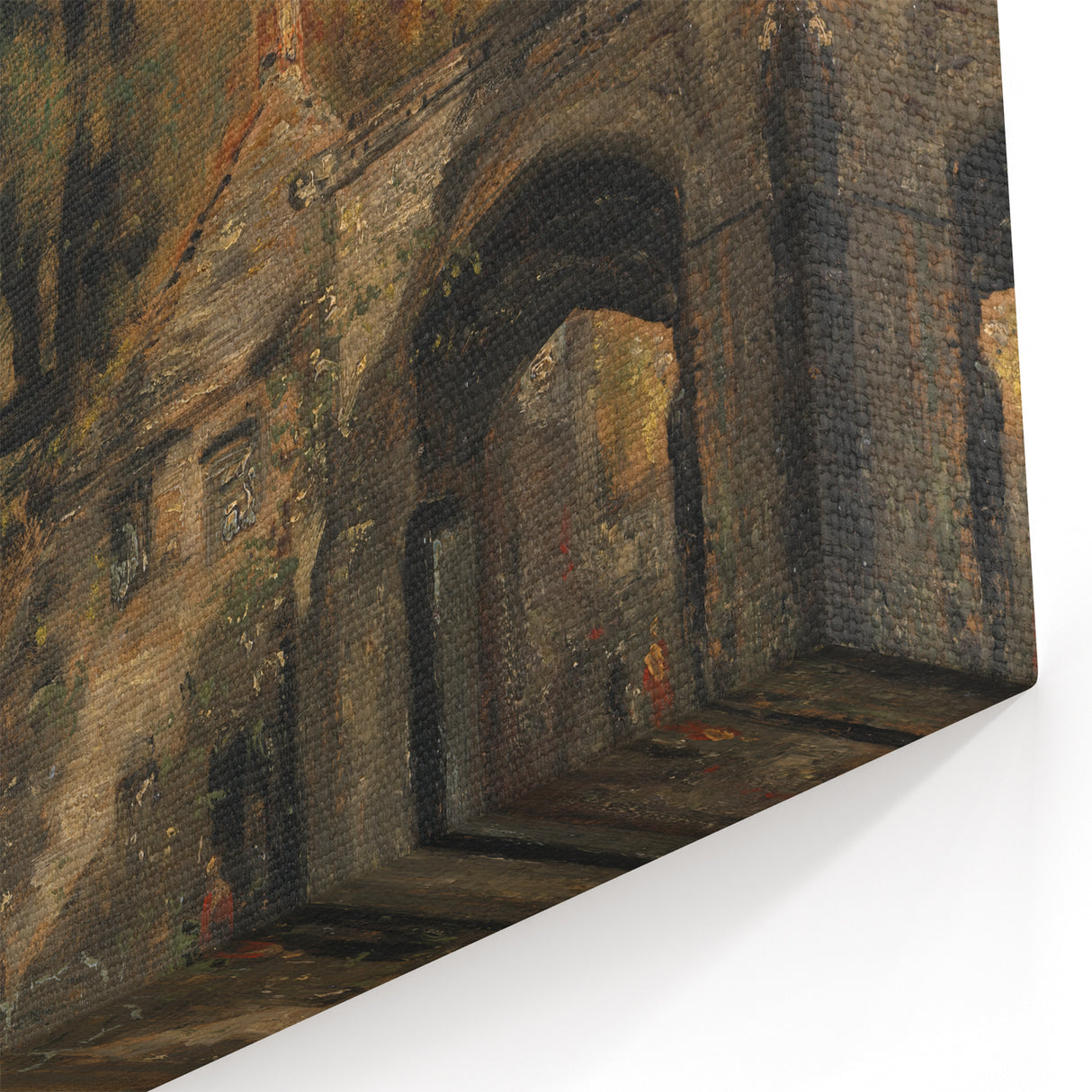 Romanticism Art: Harnham Gate by John Constable - Scenic Canvas