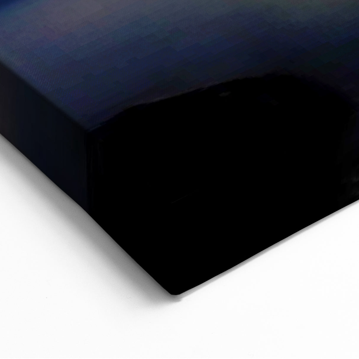 Starry Night Wall Art - Starlit Lake and Distant Horizon