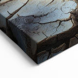 Desert Landscape Wall Art - Cracked Earth and Dramatic Sky