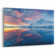Polar Region Art Prints - Antarctic Sunset Reflections