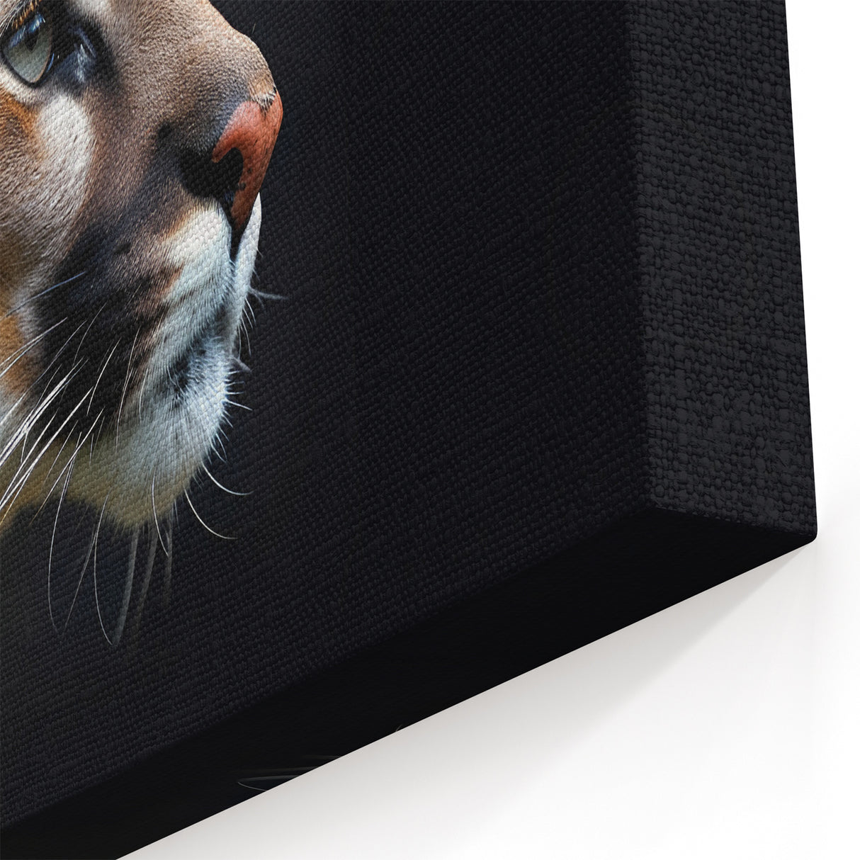 Majestic Cougar Wall Art - Elegant Wildlife Canvas Print for Decor