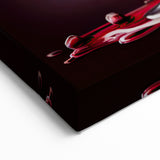 Luxury Wine Pour - Canvas Kitchen Art for Elegant Spaces