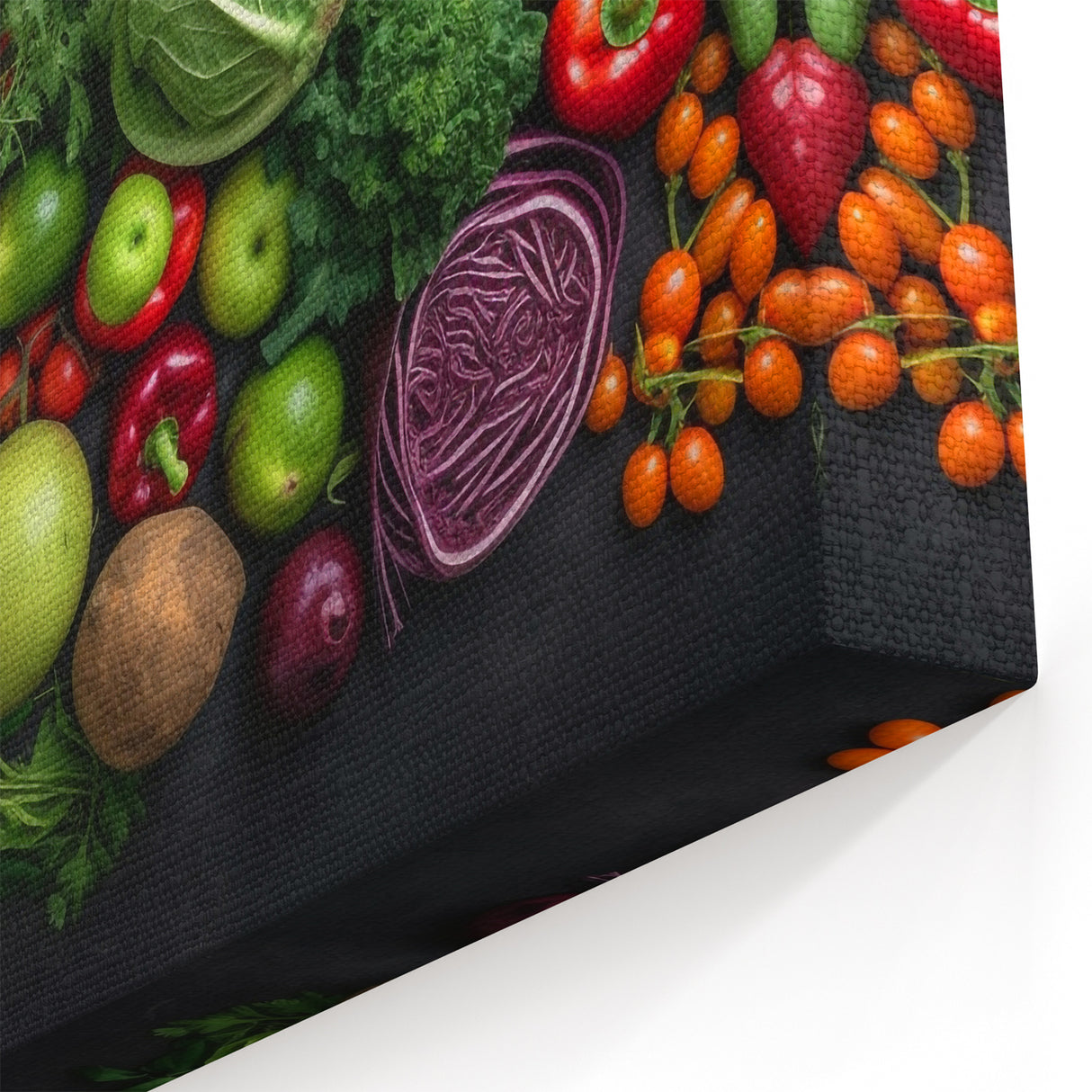 Fresh Vegetable Medley - Modern Kitchen Wall Art for Food Lovers