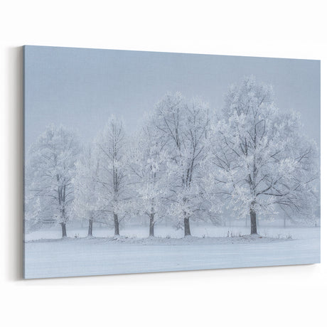 Winter Wonderland Office Wall Art – Modern Corporate Decor