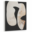 Framed Dining Room Prints - Modern Black, White & Beige Abstract