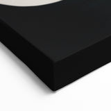 Framed Dining Room Prints - Modern Black, White & Beige Abstract