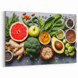 Superfood Harmony - Fresh & Vibrant Kitchen Wall Art