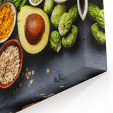 Superfood Harmony - Fresh & Vibrant Kitchen Wall Art