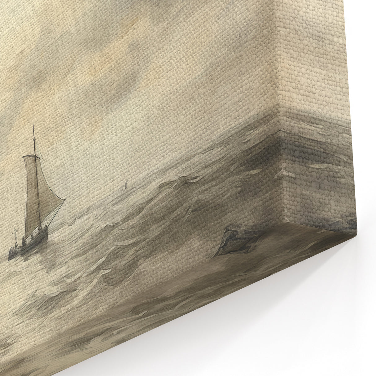 Vintage Sailing Seascape Art – Classic Nautical Wall Print