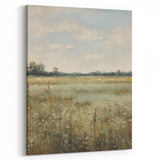 Vintage Countryside Meadow Art – Classic Landscape Wall Print